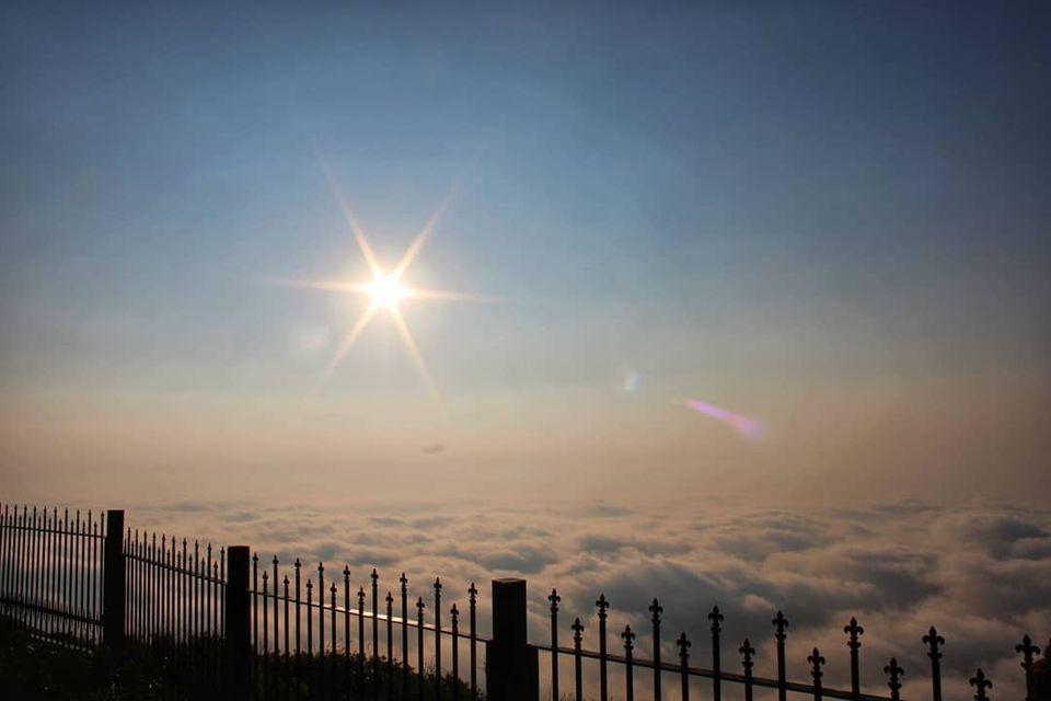 Photo of Nandi Hills - Sunrise above the clouds by UnderMyPinkUmbrella